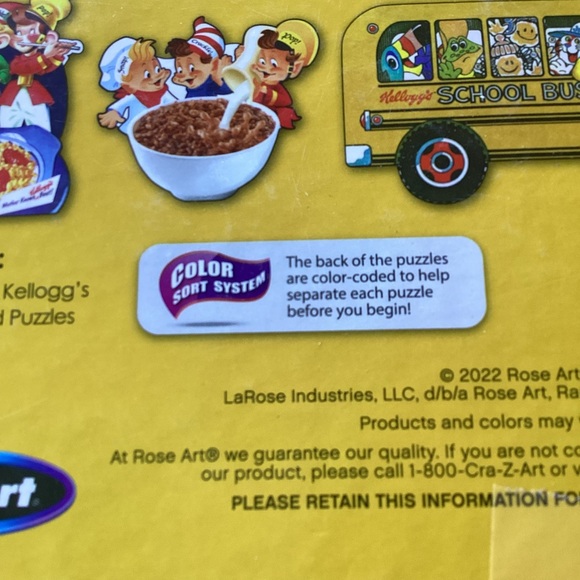 Kellogg's Vintage Puzzle Set - 500 Pieces - 12 puzzles - Picture 4 of 7